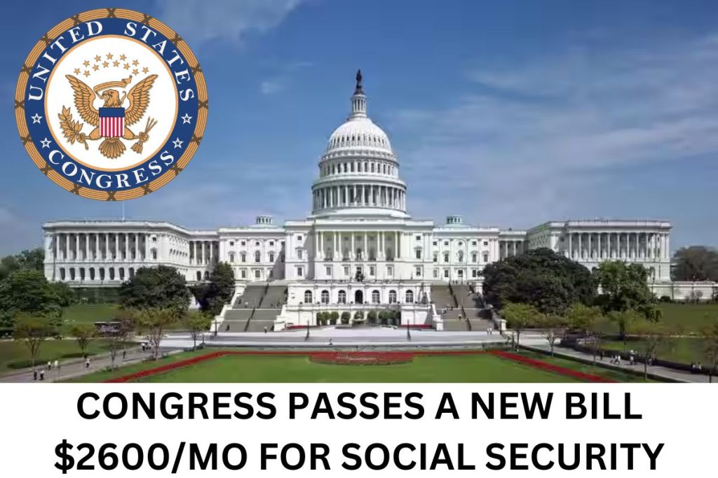 Congress Passes A New Bill! $2600/Mo For Social Security SSI SSDI VA Seniors