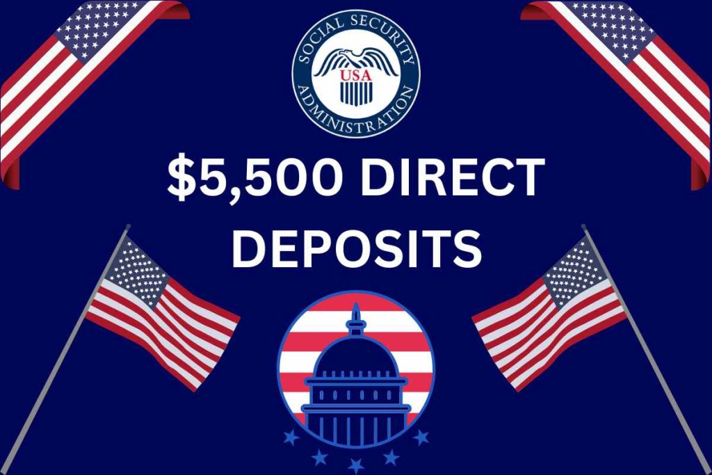 $5,500 Direct Deposits 2024 For Seniors on SSI SSDI - Bill Approved