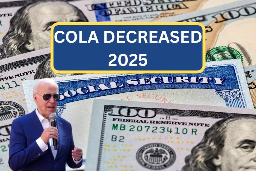 COLA Decreased 2025 News About Cost Of Living Adjustment Dropped